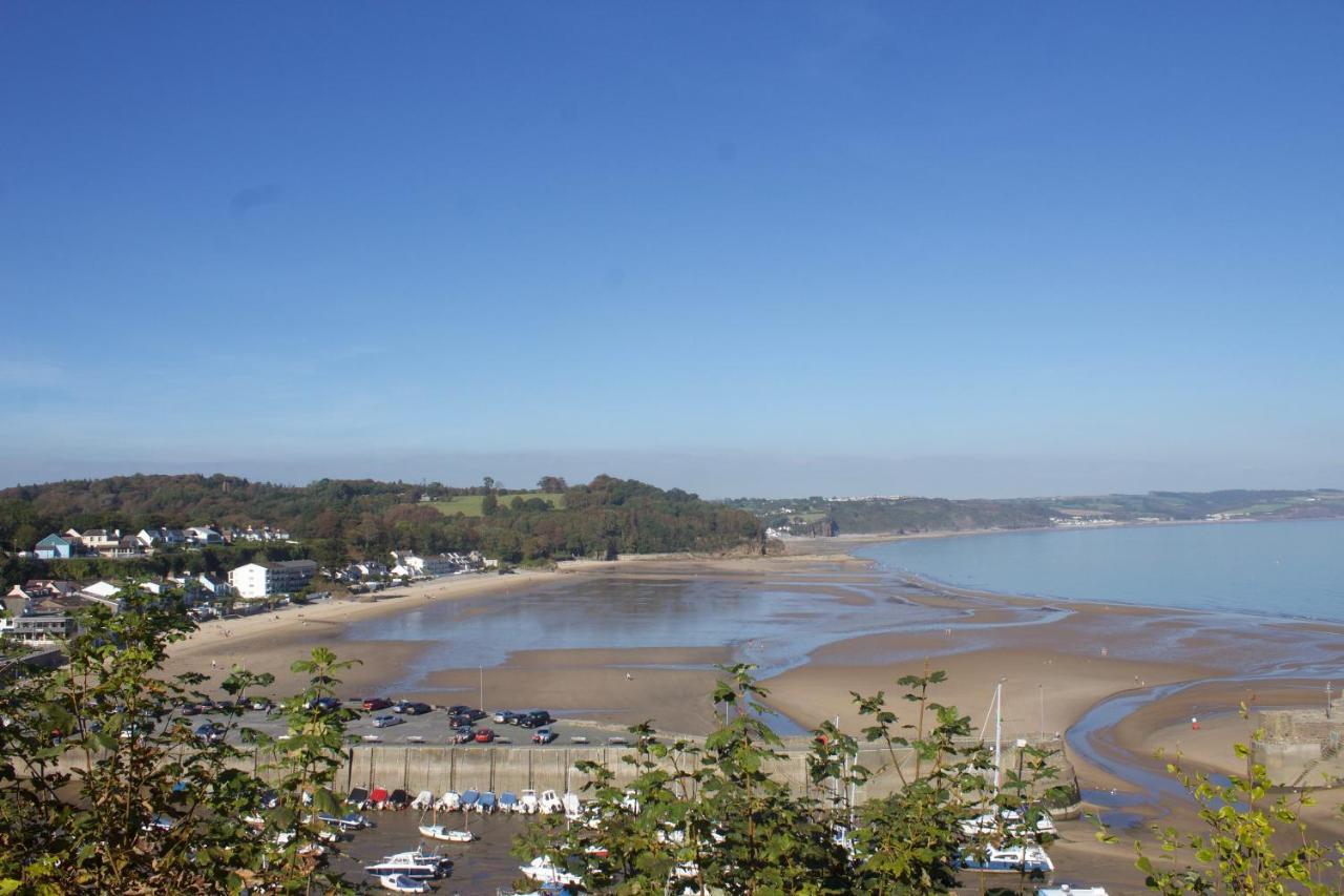 Beach House With Sea Views Over Saundersfoot Bay Eksteriør billede