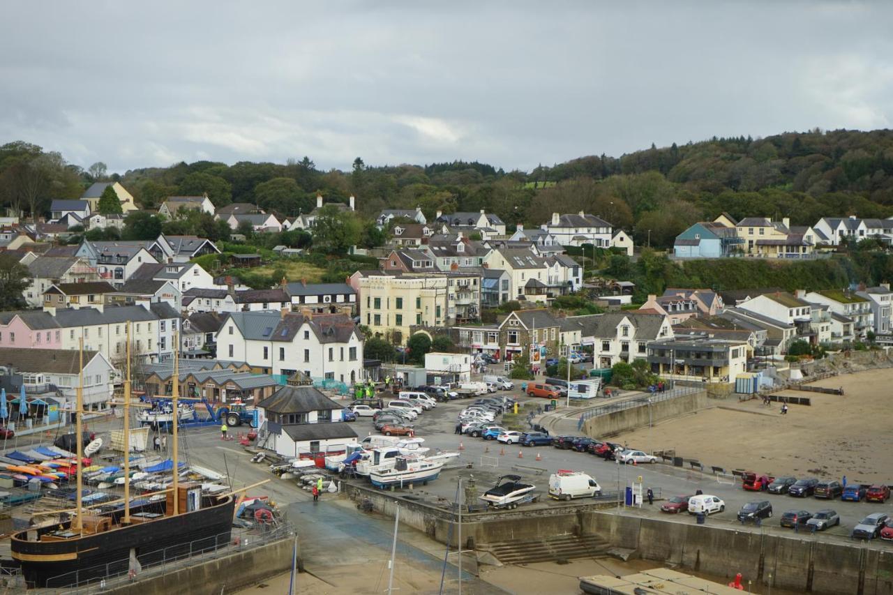Beach House With Sea Views Over Saundersfoot Bay Eksteriør billede
