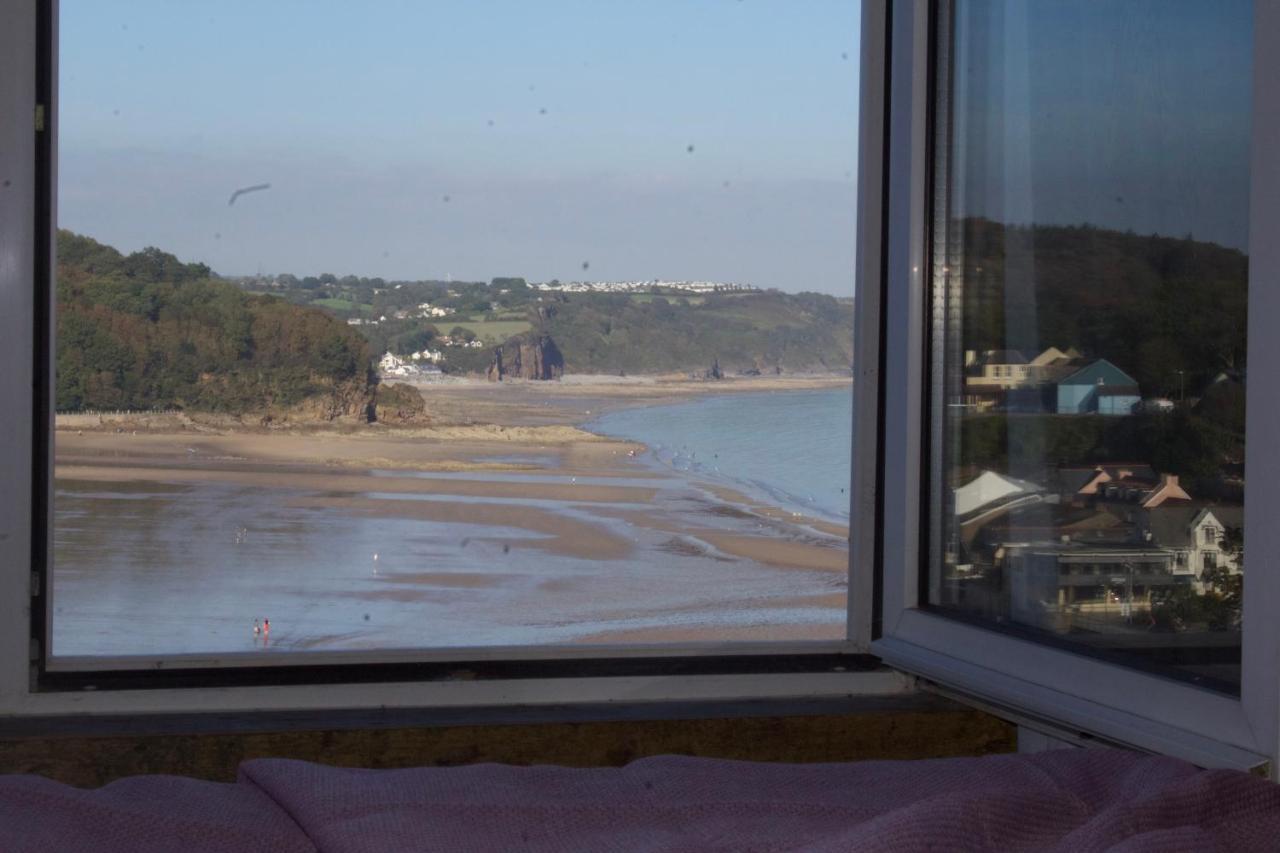 Beach House With Sea Views Over Saundersfoot Bay Eksteriør billede