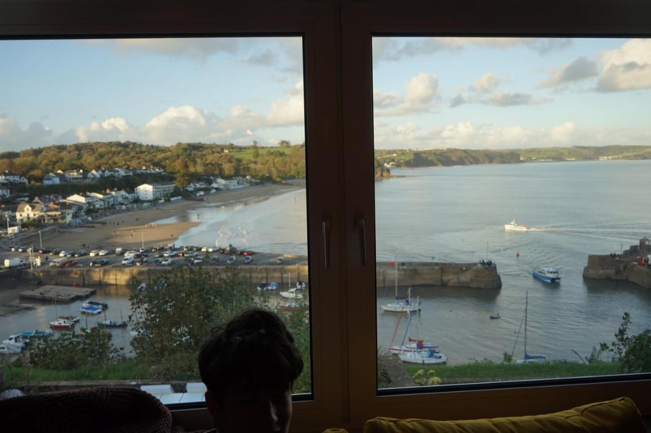 Beach House With Sea Views Over Saundersfoot Bay Eksteriør billede